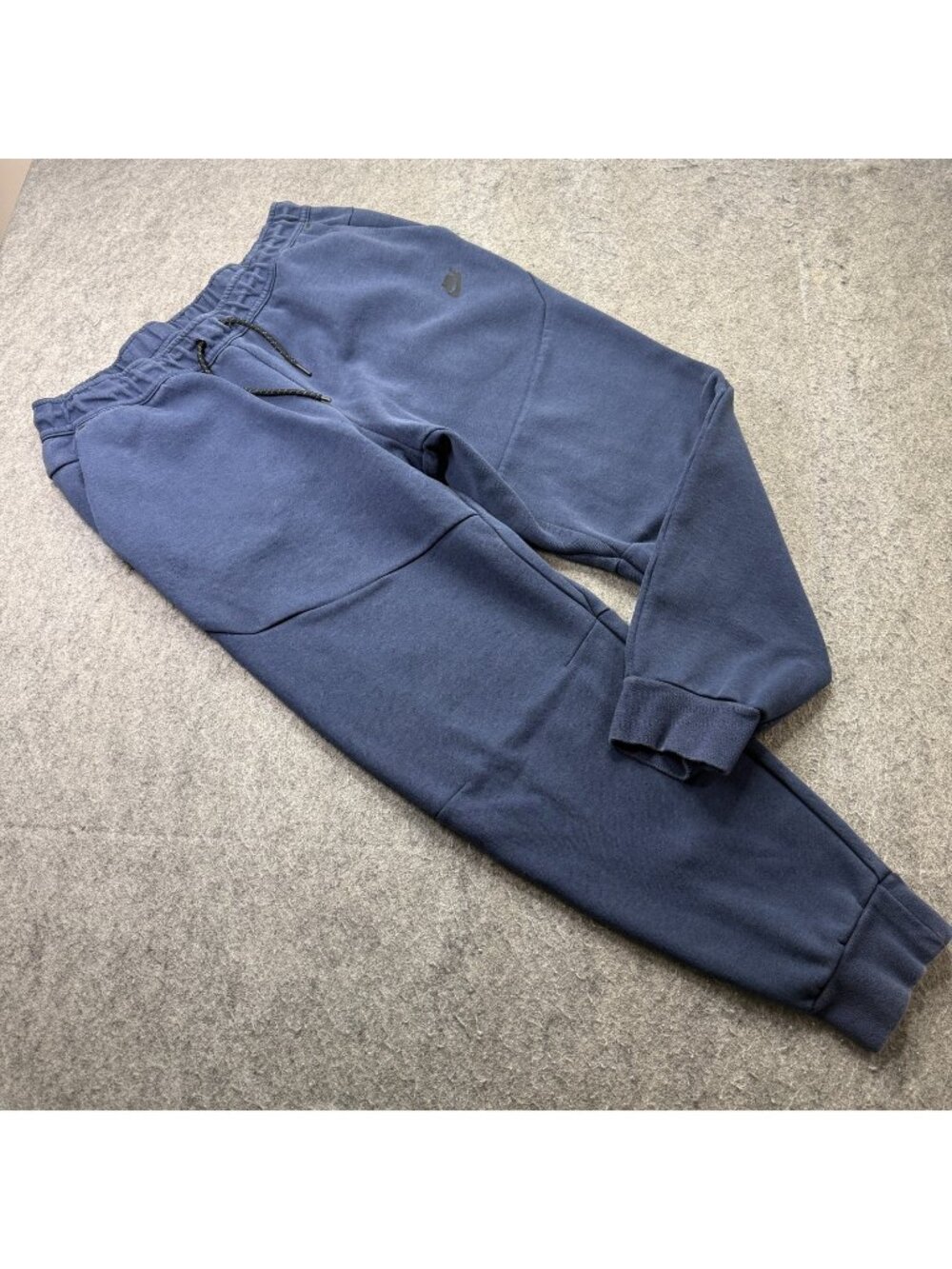 Nike Sportswear Tech Fleece Jogger Pants Men XL Blue Tapered 27" Slim CU4495